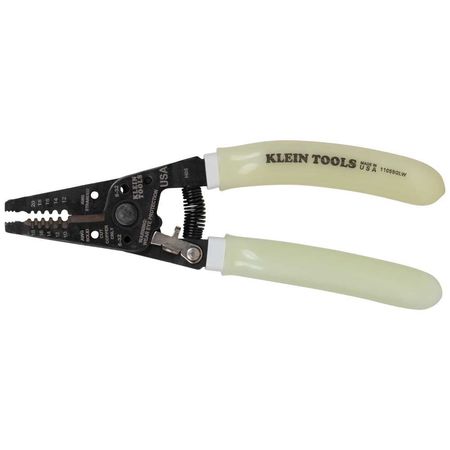 KLEIN TOOLS High-Visibility Klein-Kurve® Wire Stripper / Cutter 11055GLW